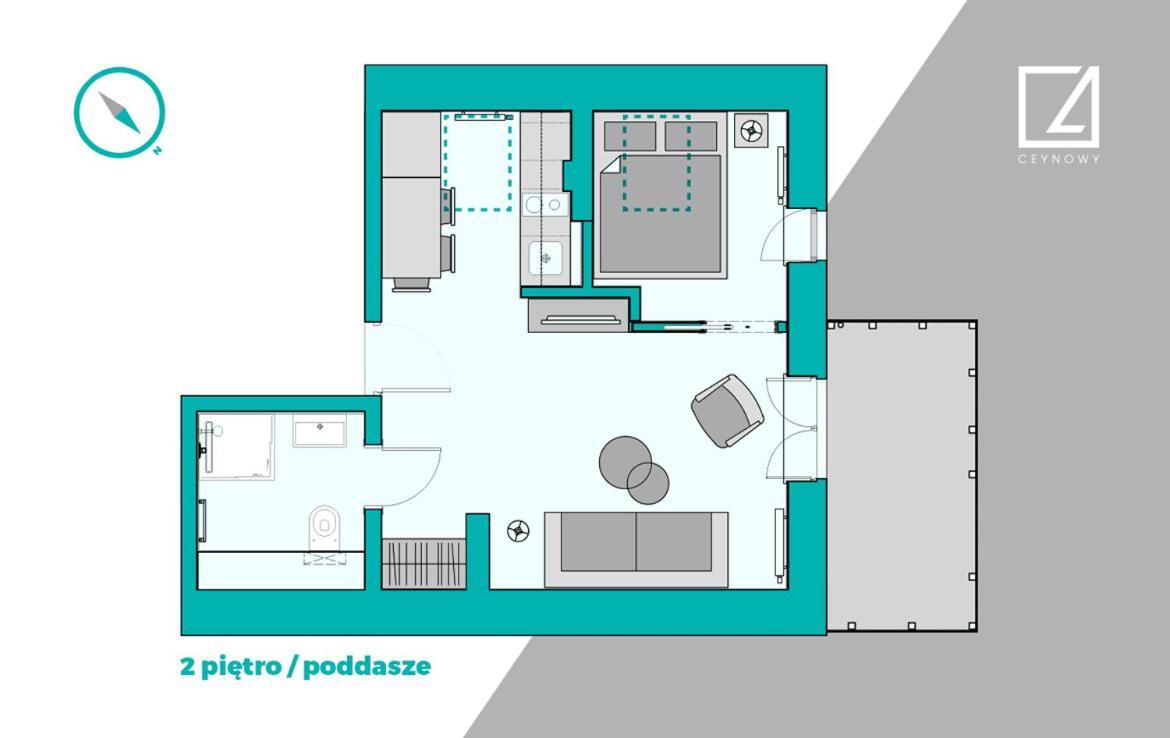 Apartamenty C4 Ceynowy Sopot Dış mekan fotoğraf