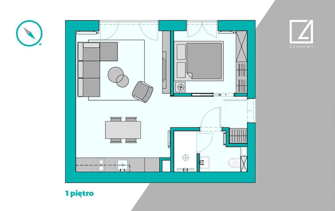 Apartamenty C4 Ceynowy Sopot Dış mekan fotoğraf